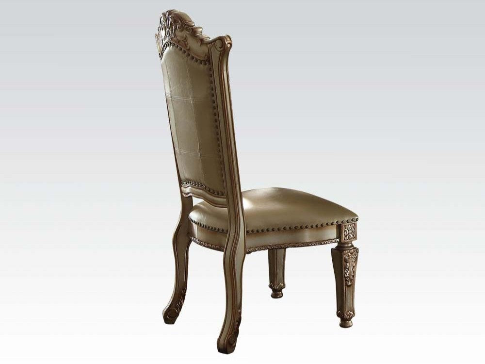 Vendome Bone & Gold Patina Side Chair (Set of 2) - Ornate Home