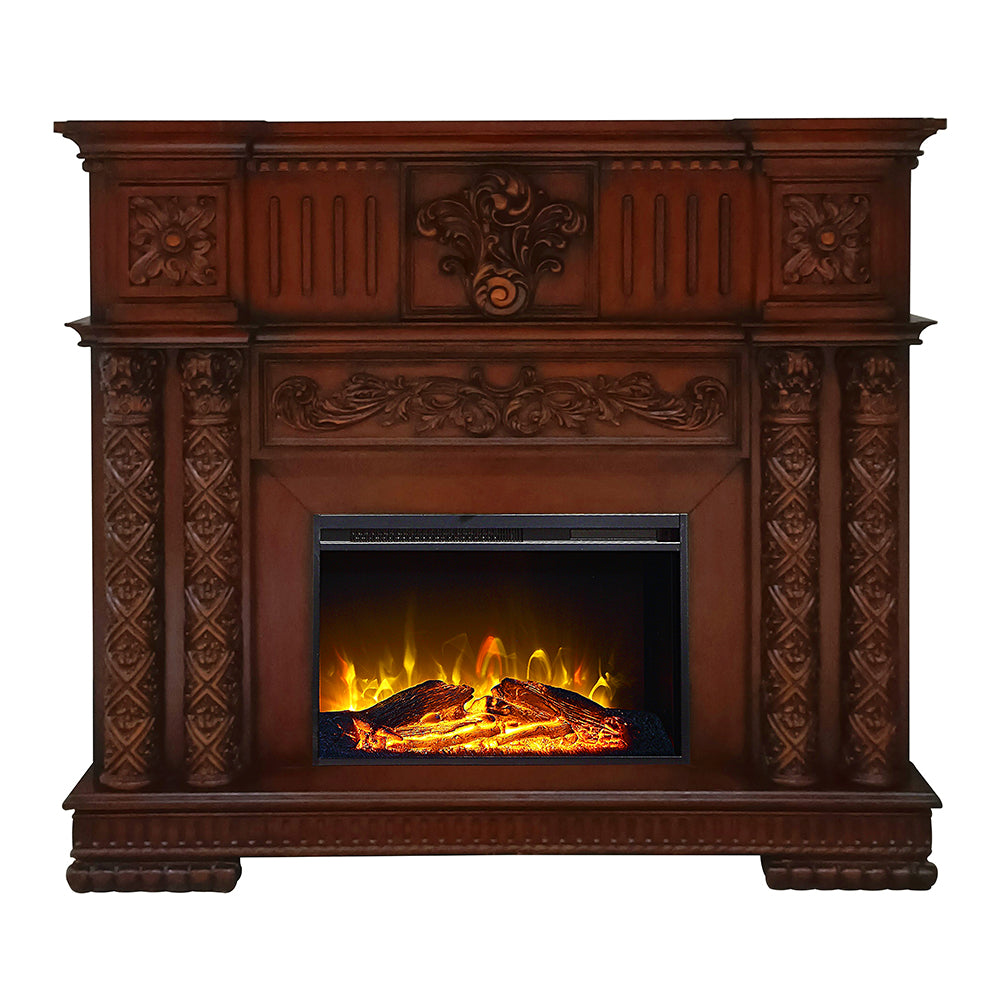 Vendome Cherry Fireplace - Ornate Home