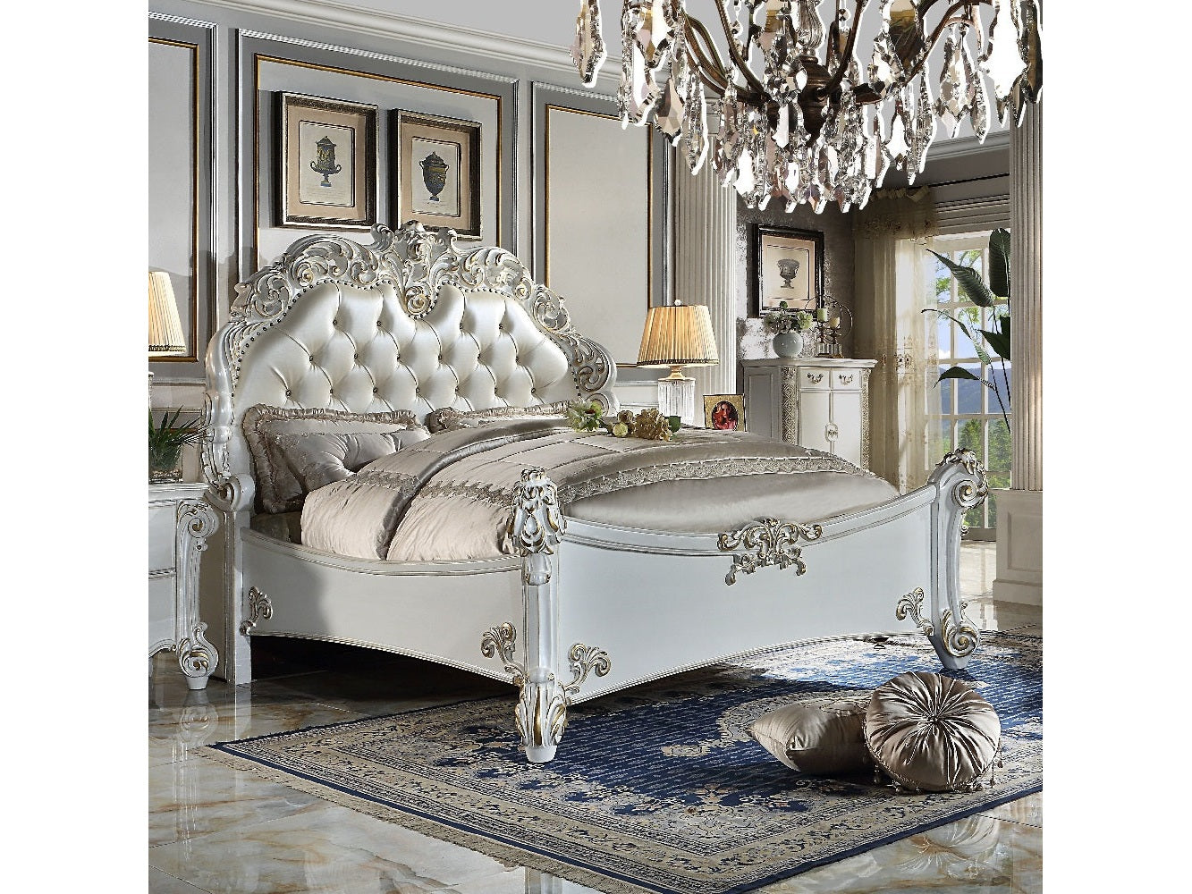 Vendome Eastern King Bed - Ornate Home