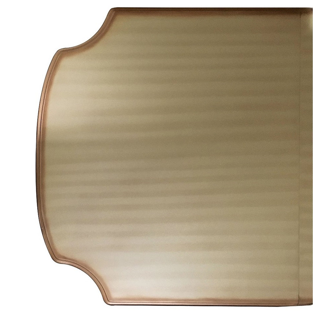 Vendome Gold Patina Double Pedestal Dining Table w/ 2 x 18" Leaves - Ornate Home