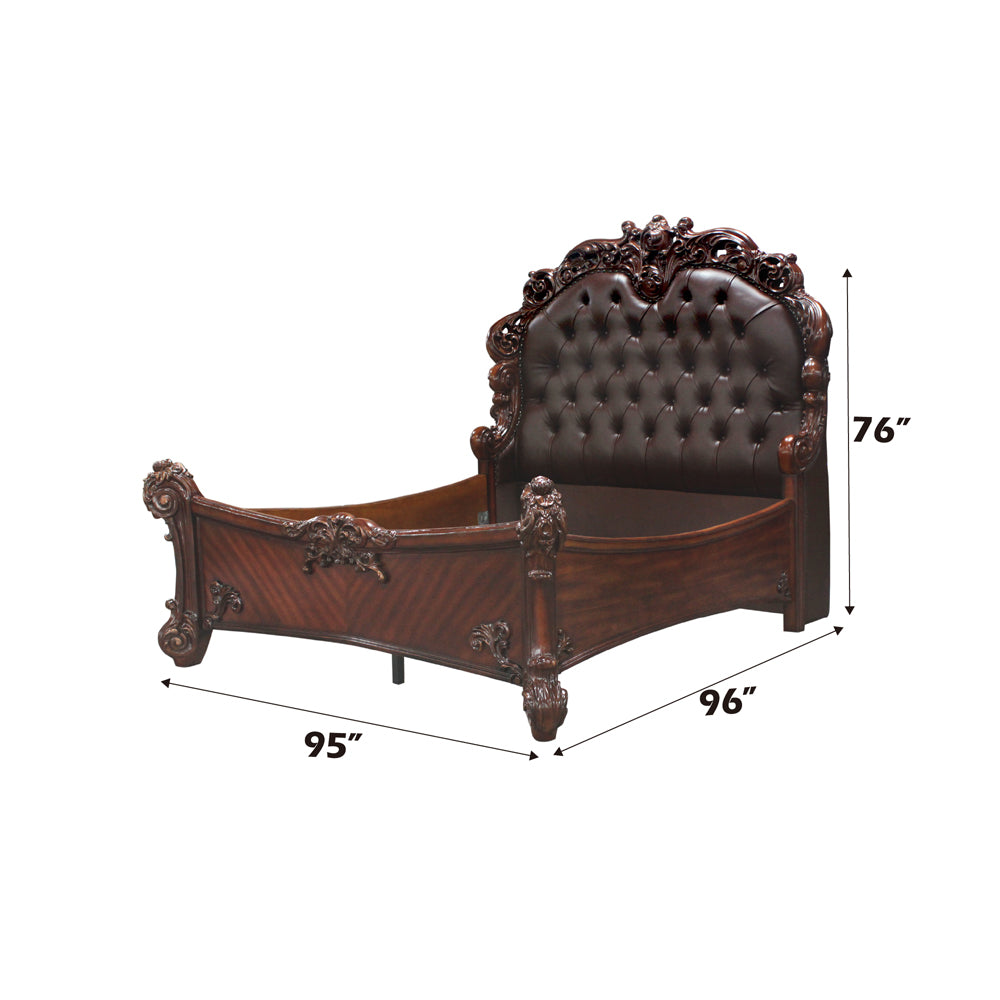 Vendome King Panel Bed in Cherry - Ornate Home