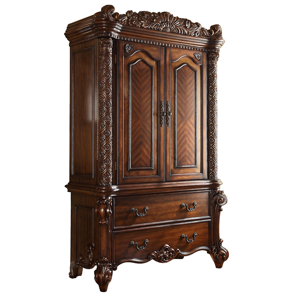 Vendome TV Armoire in Cherry - Ornate Home