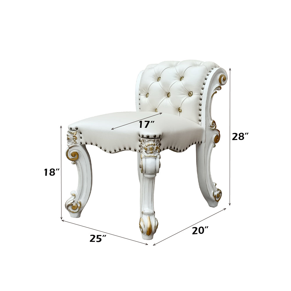 Vendome Vanity Stool - Ornate Home