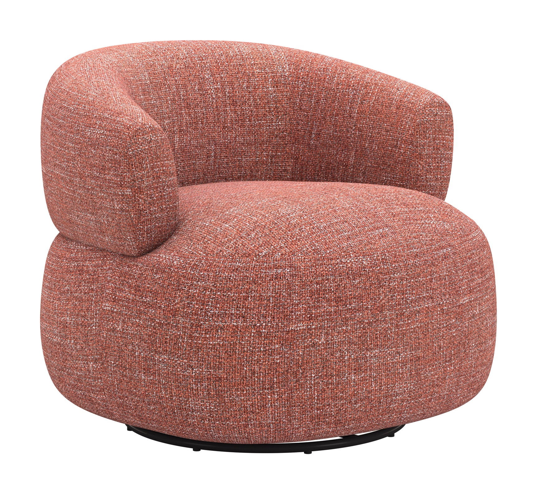 Venezia Brown Swivel Chair - Ornate Home