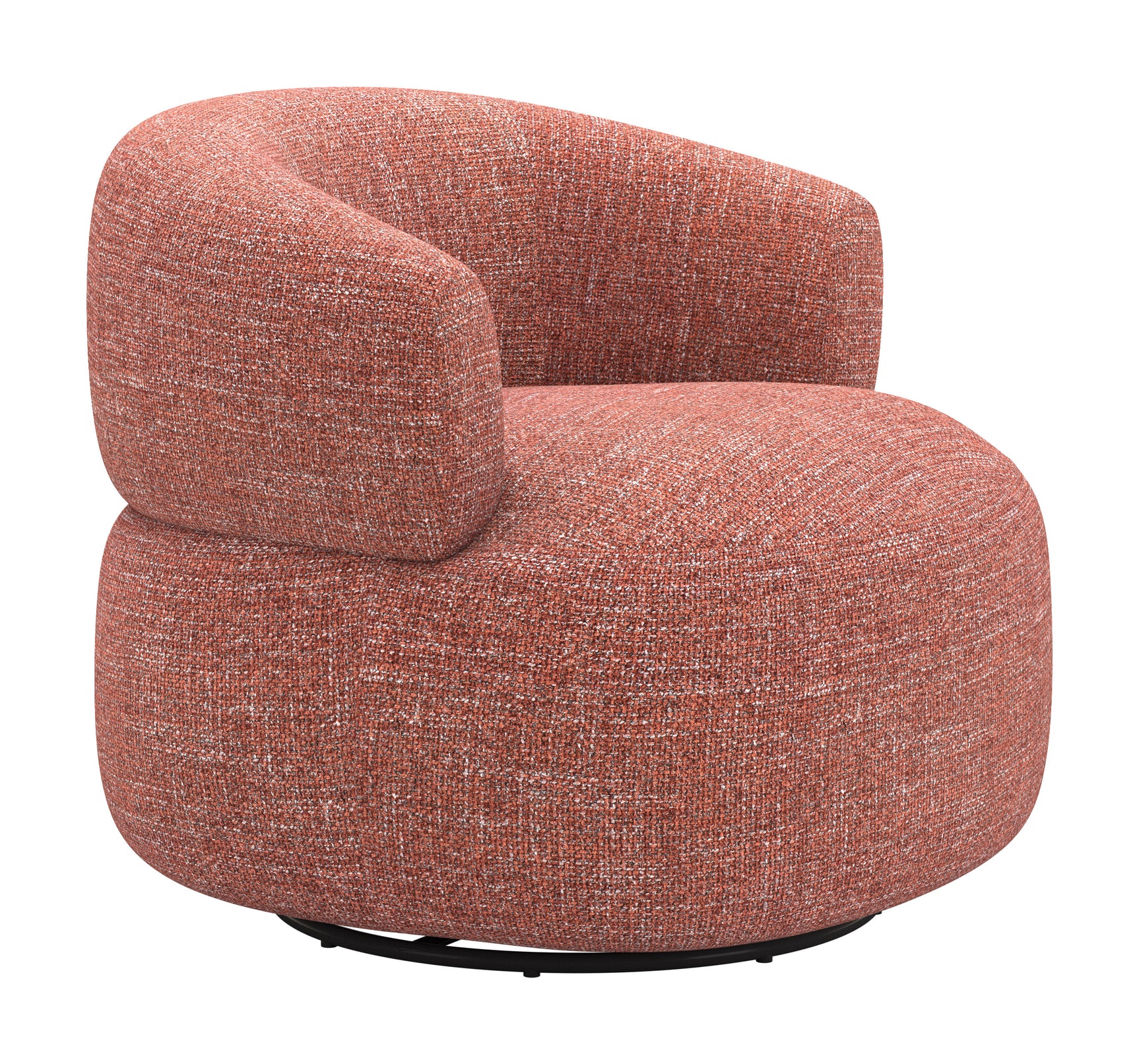 Venezia Brown Swivel Chair - Ornate Home