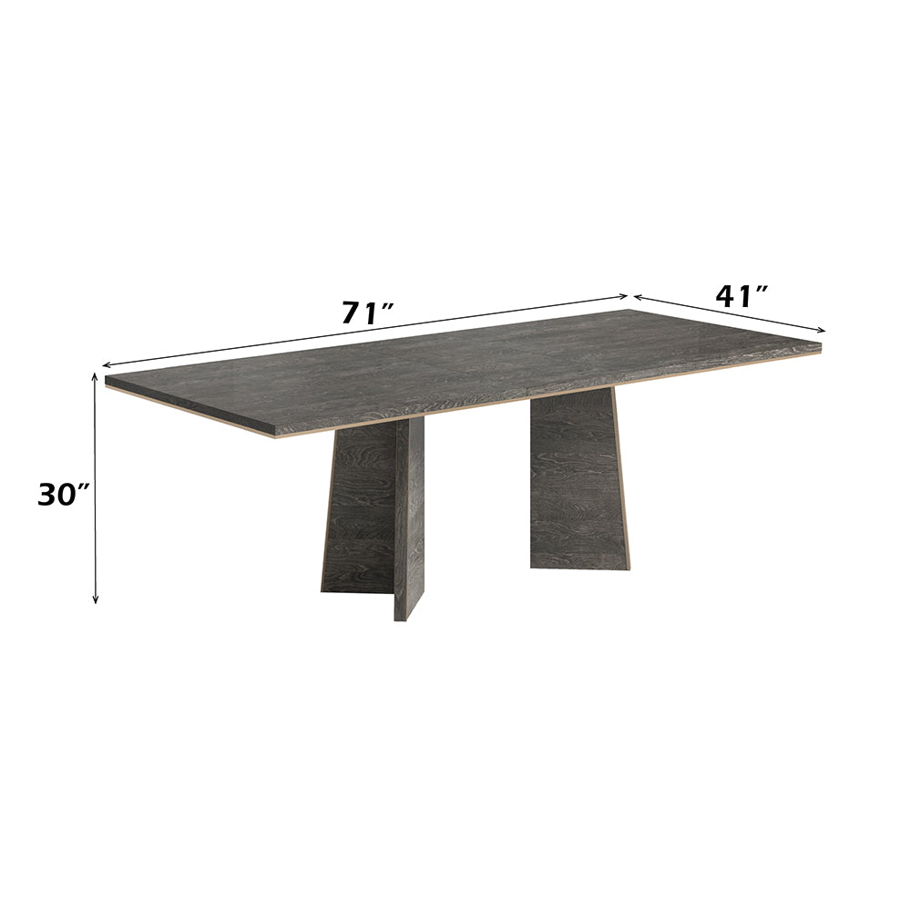 Venezia Gray Dining Table - Ornate Home