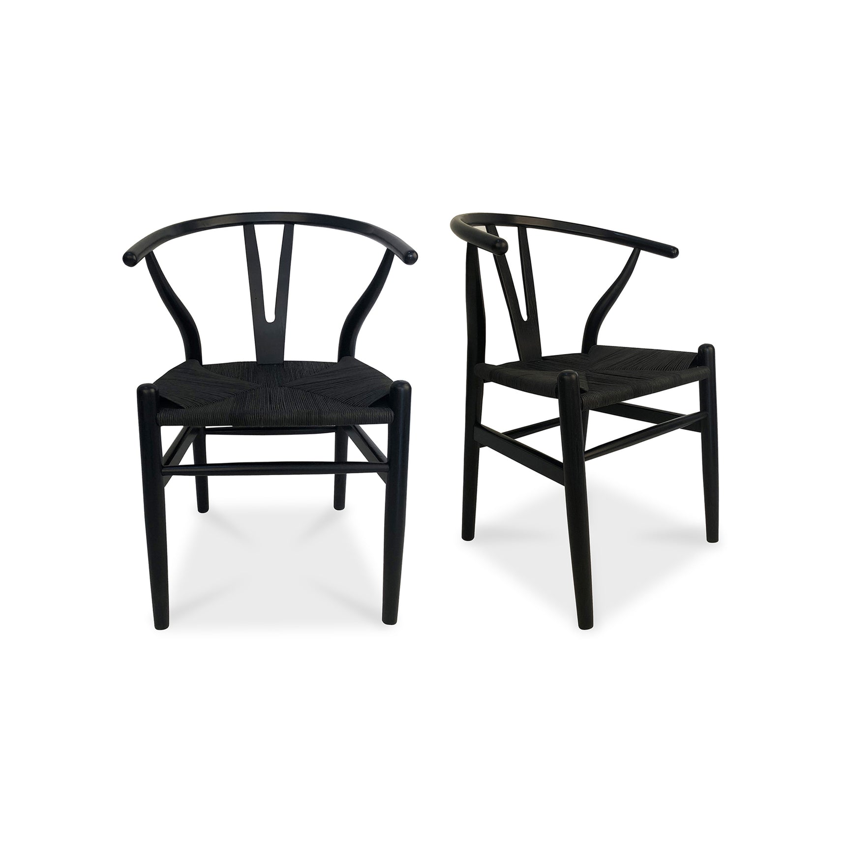Ventana Black Dining Chair (Set of 2) - Ornate Home