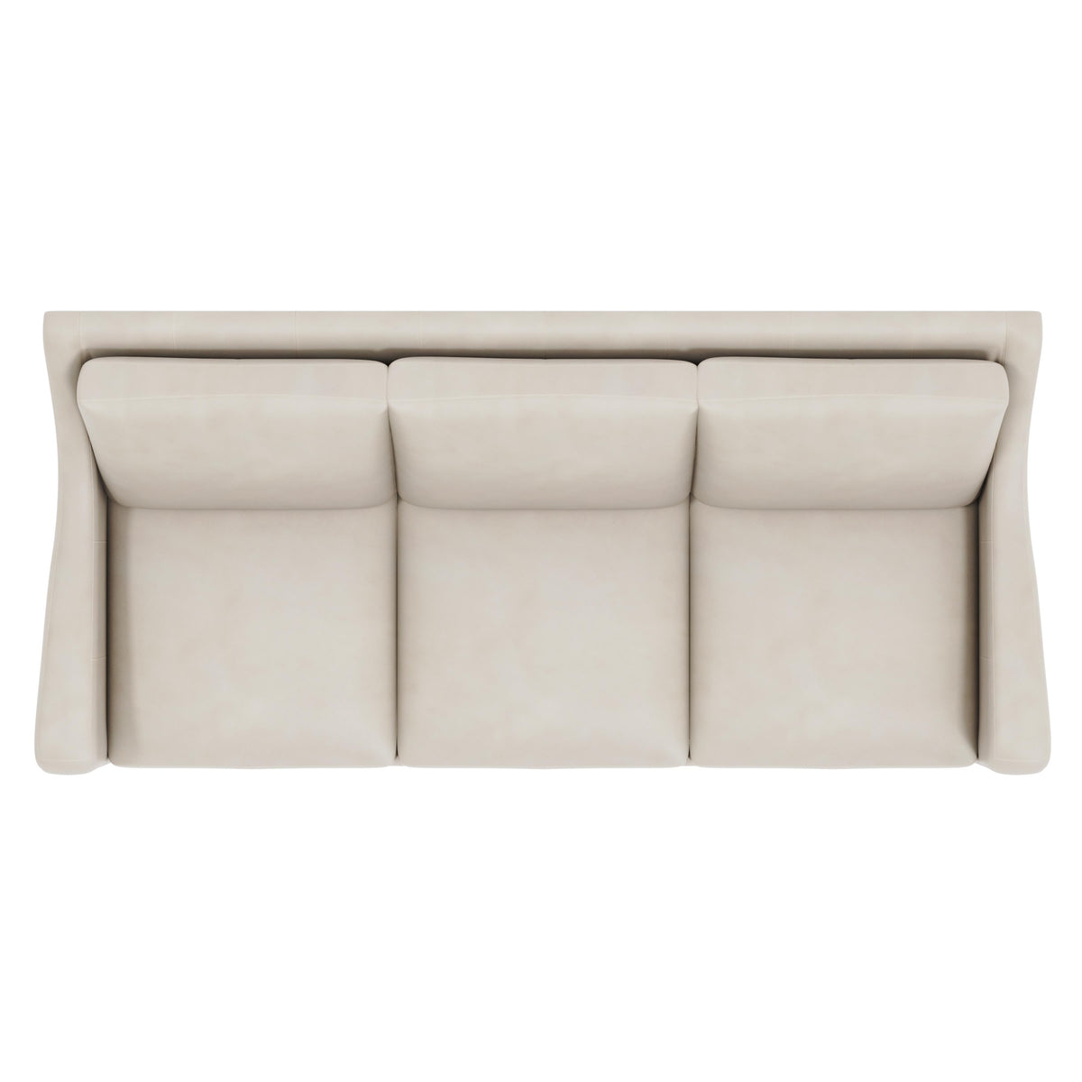 Ventura Aged Grey - Cerused Sofa Without Pillows - Ornate Home