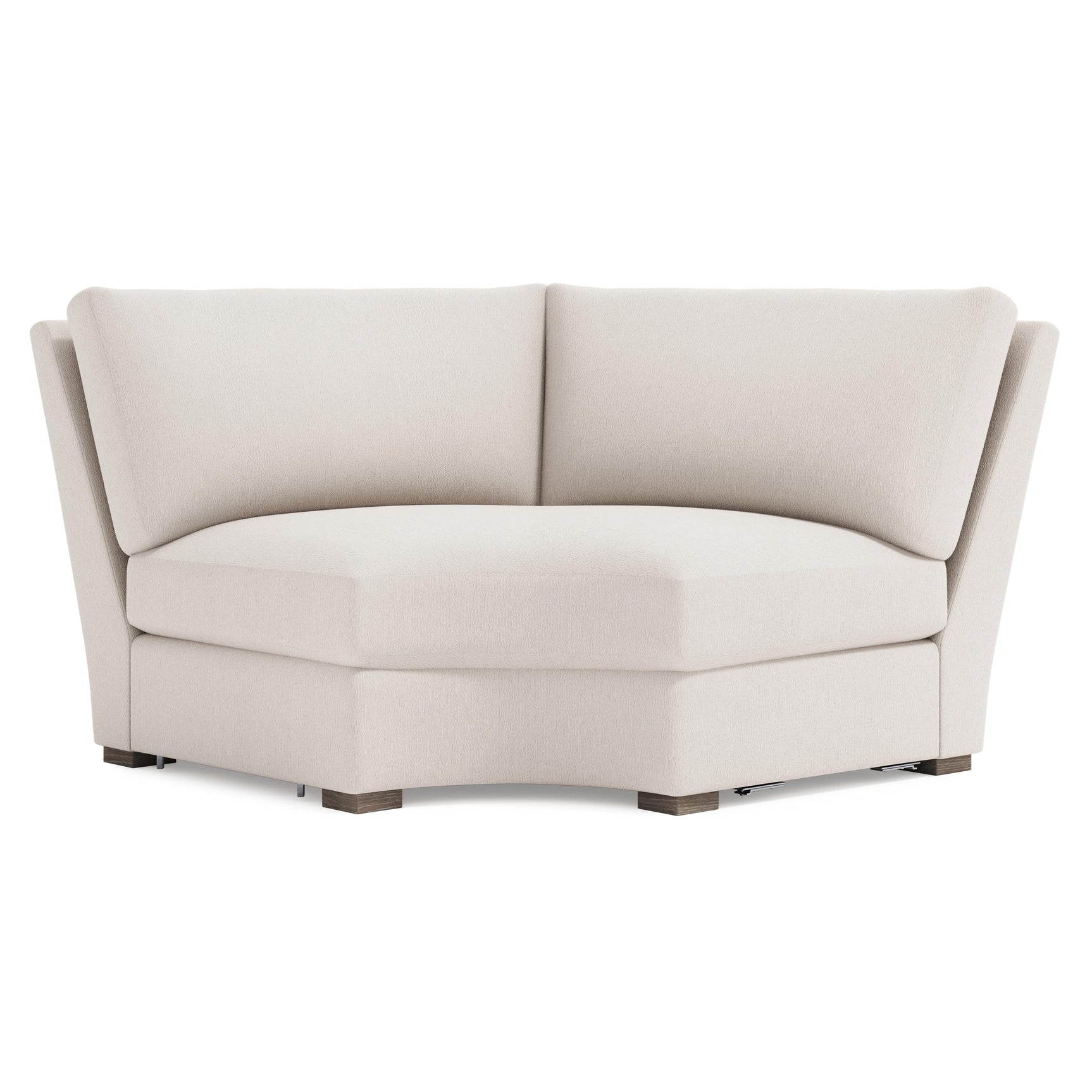 Ventura Aged Grey - Cerused Wedge Without Pillows - Ornate Home