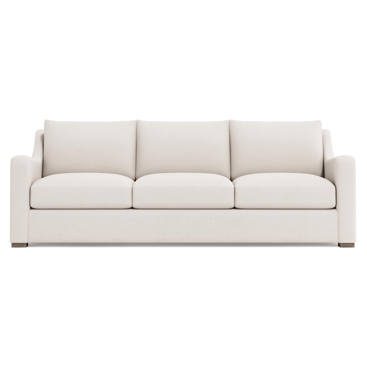 Ventura Ivory Sofa Without Pillows - Ornate Home