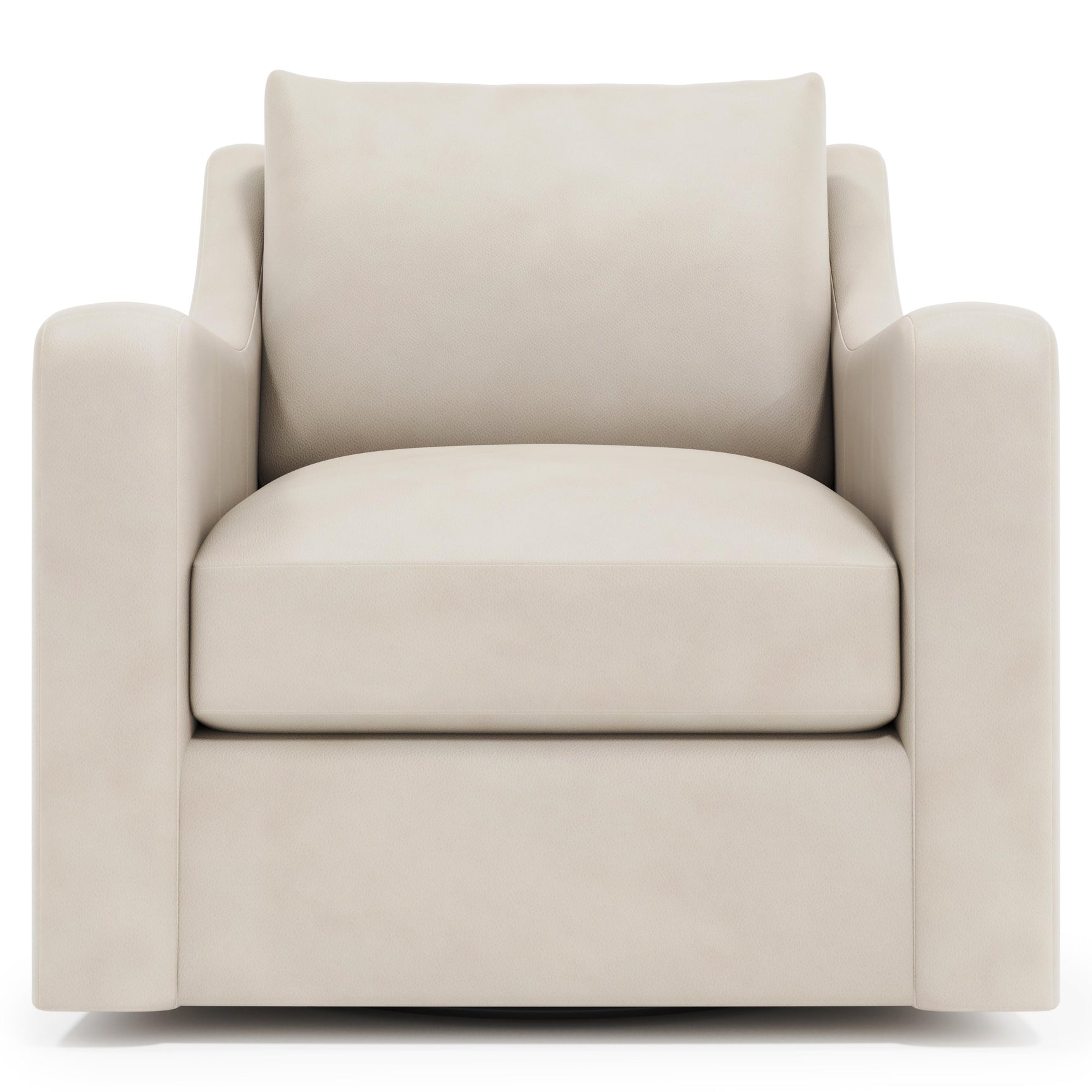 Ventura Ivory Swivel Chair - Ornate Home