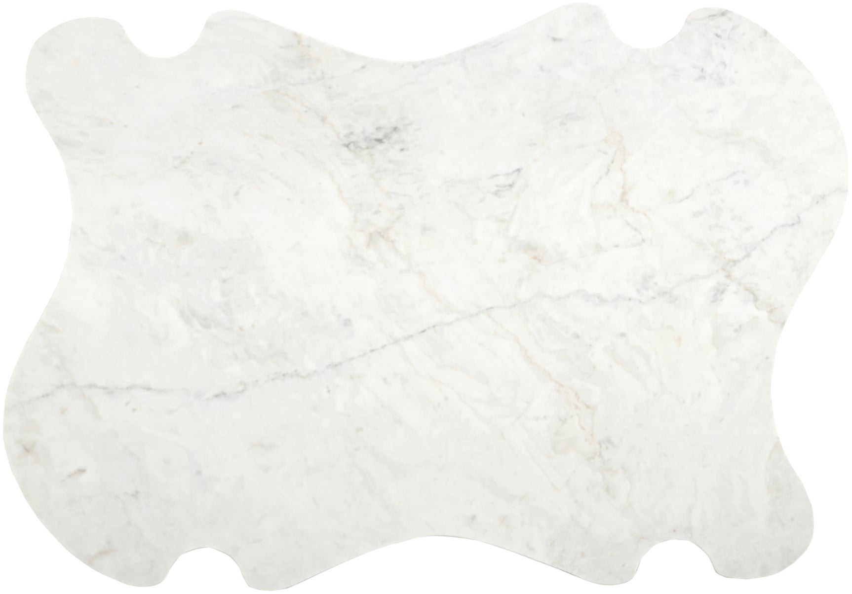 Ventura White And Acacia Wood Coffee Table - Ornate Home