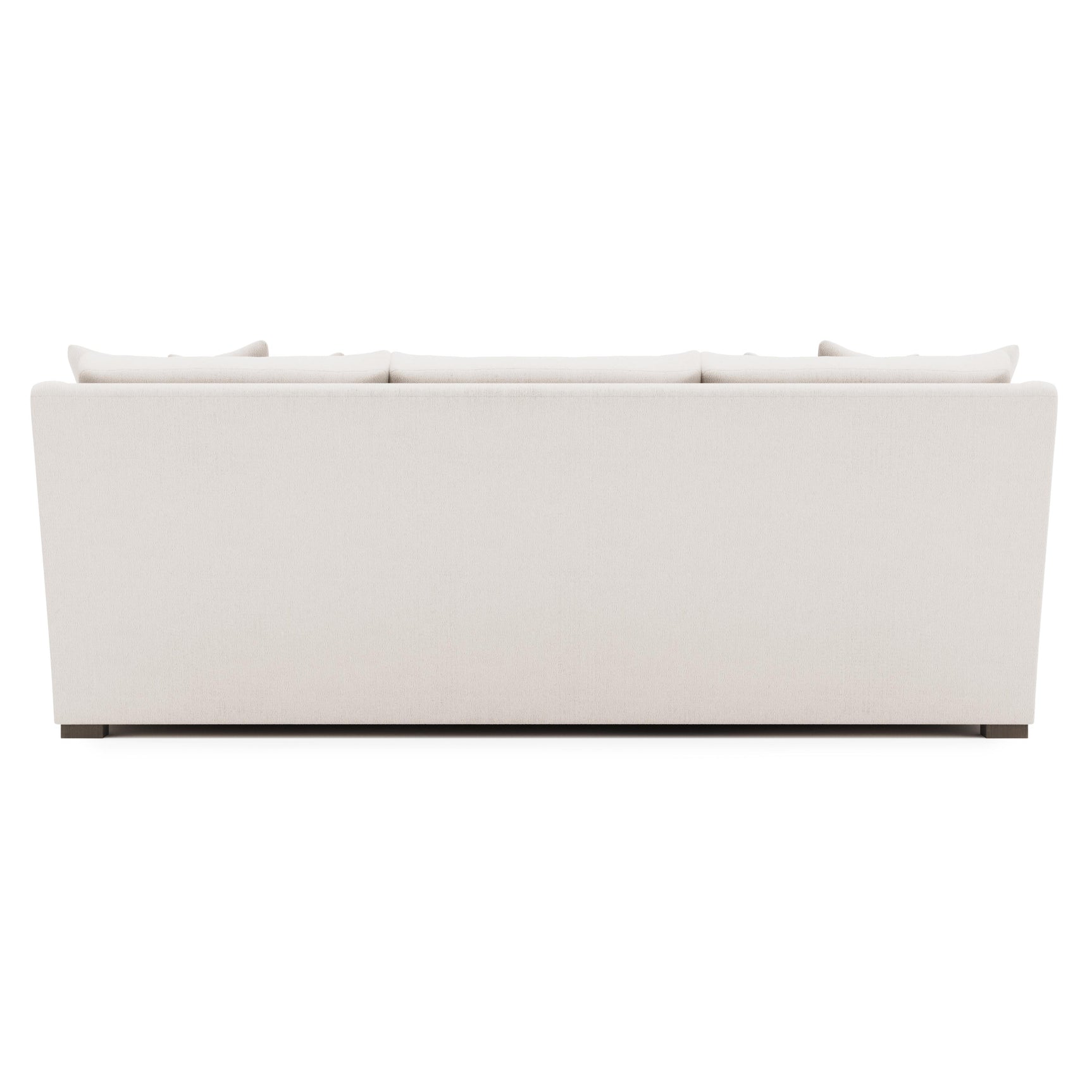 Ventura White/Cream Fabric Sofa - Ornate Home