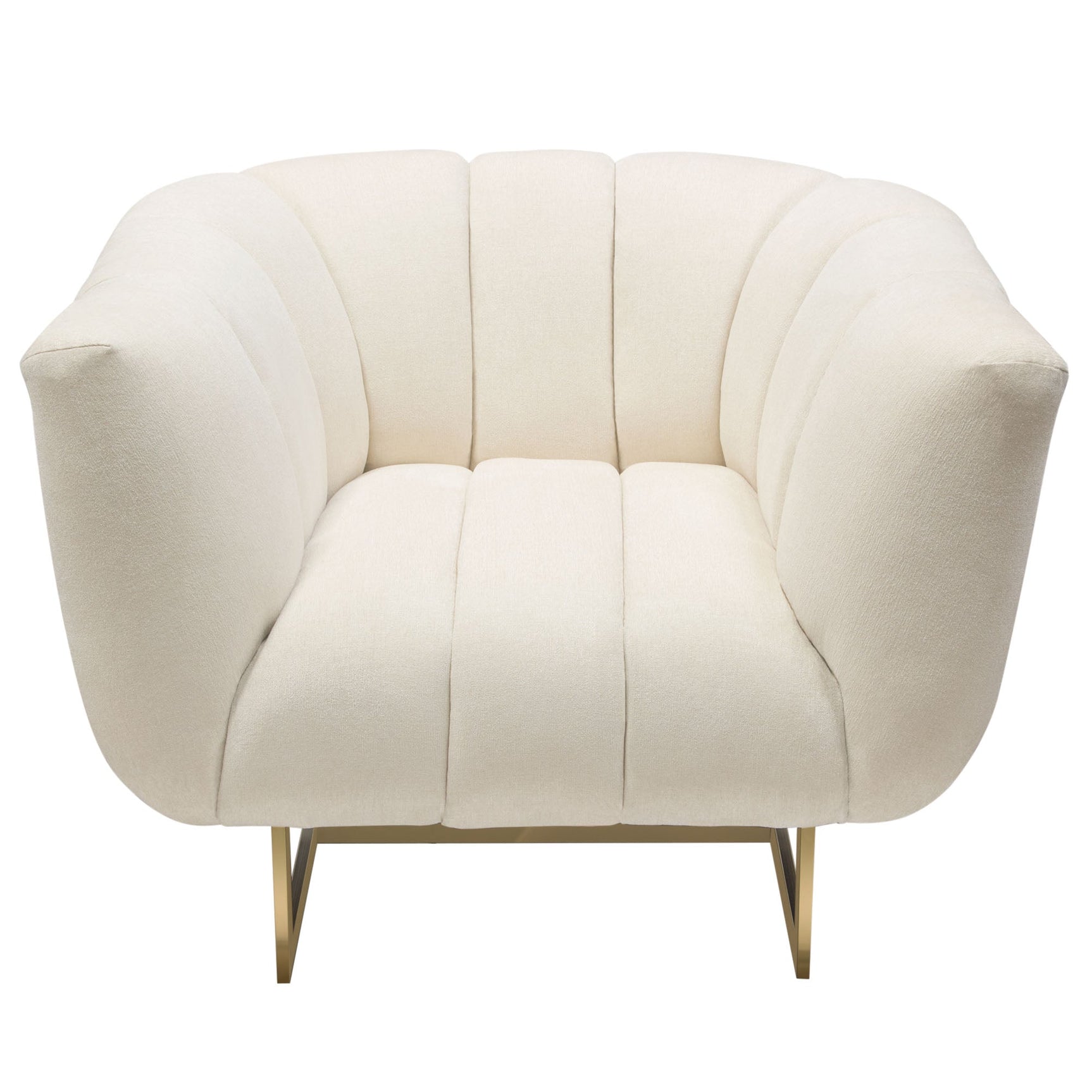 Venus Cream Fabric Chair - Ornate Home