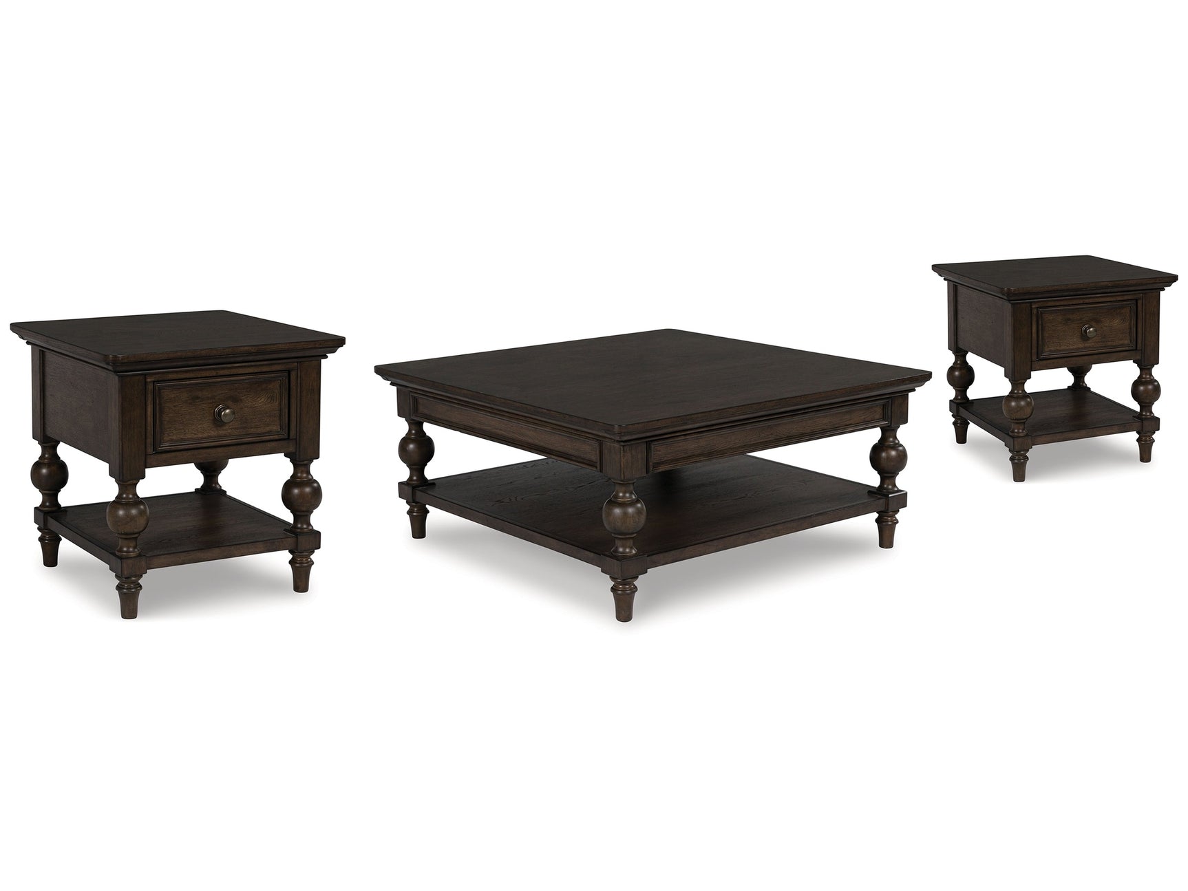 Veramond Coffee Table and 2 End Tables - Ornate Home