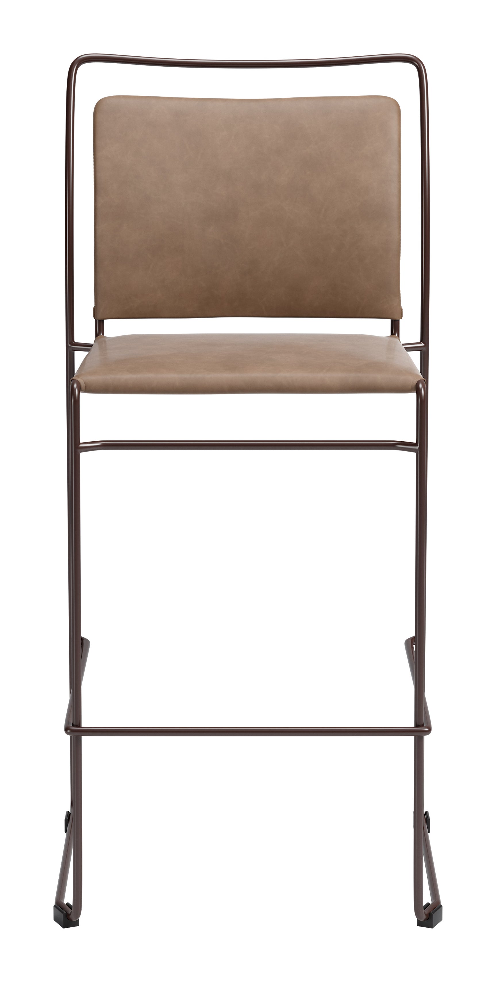 Verbena Brown Barstool (Set of 2) - Ornate Home