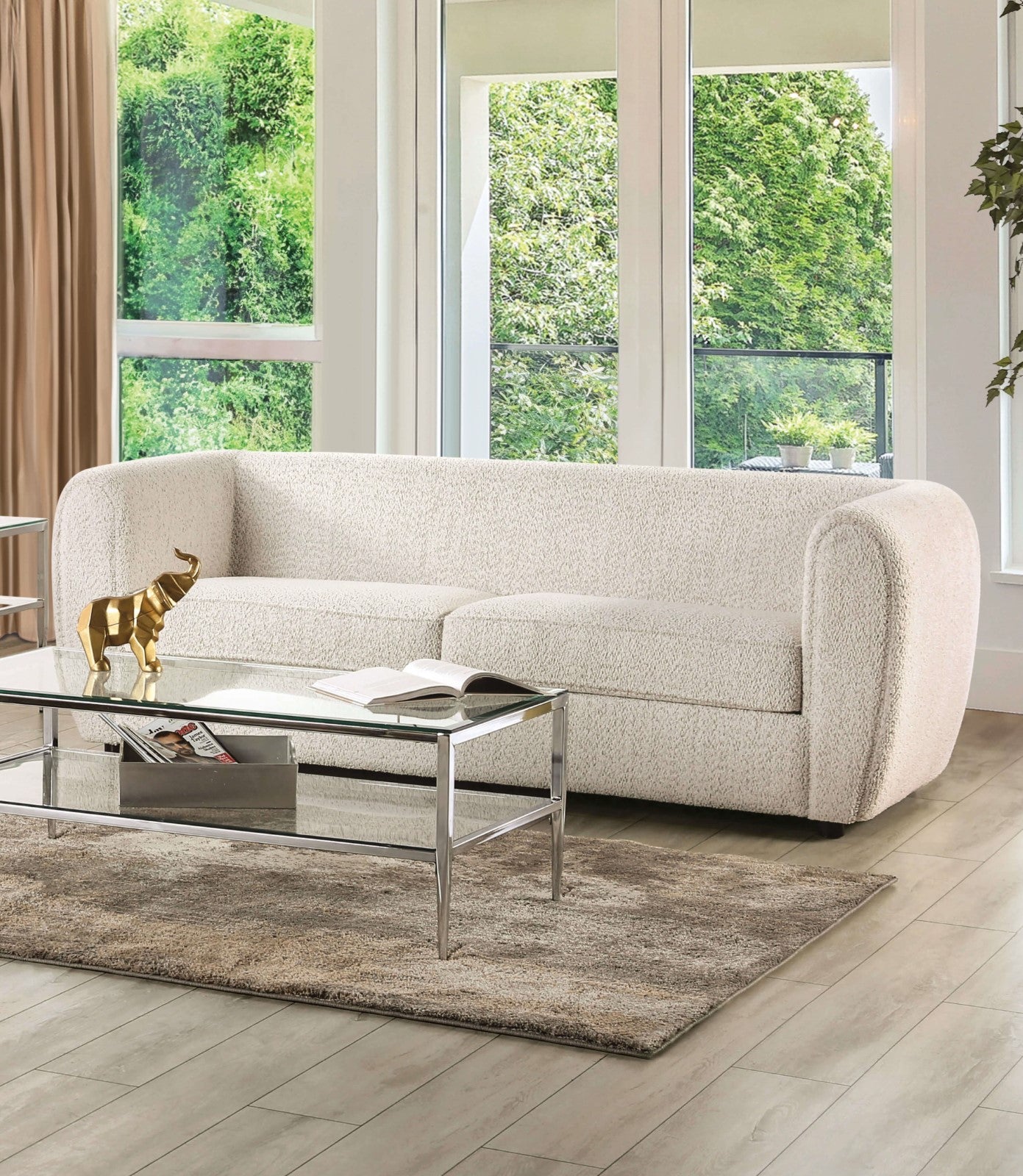 Verdal Off-White Sofa & Loveseat - Ornate Home