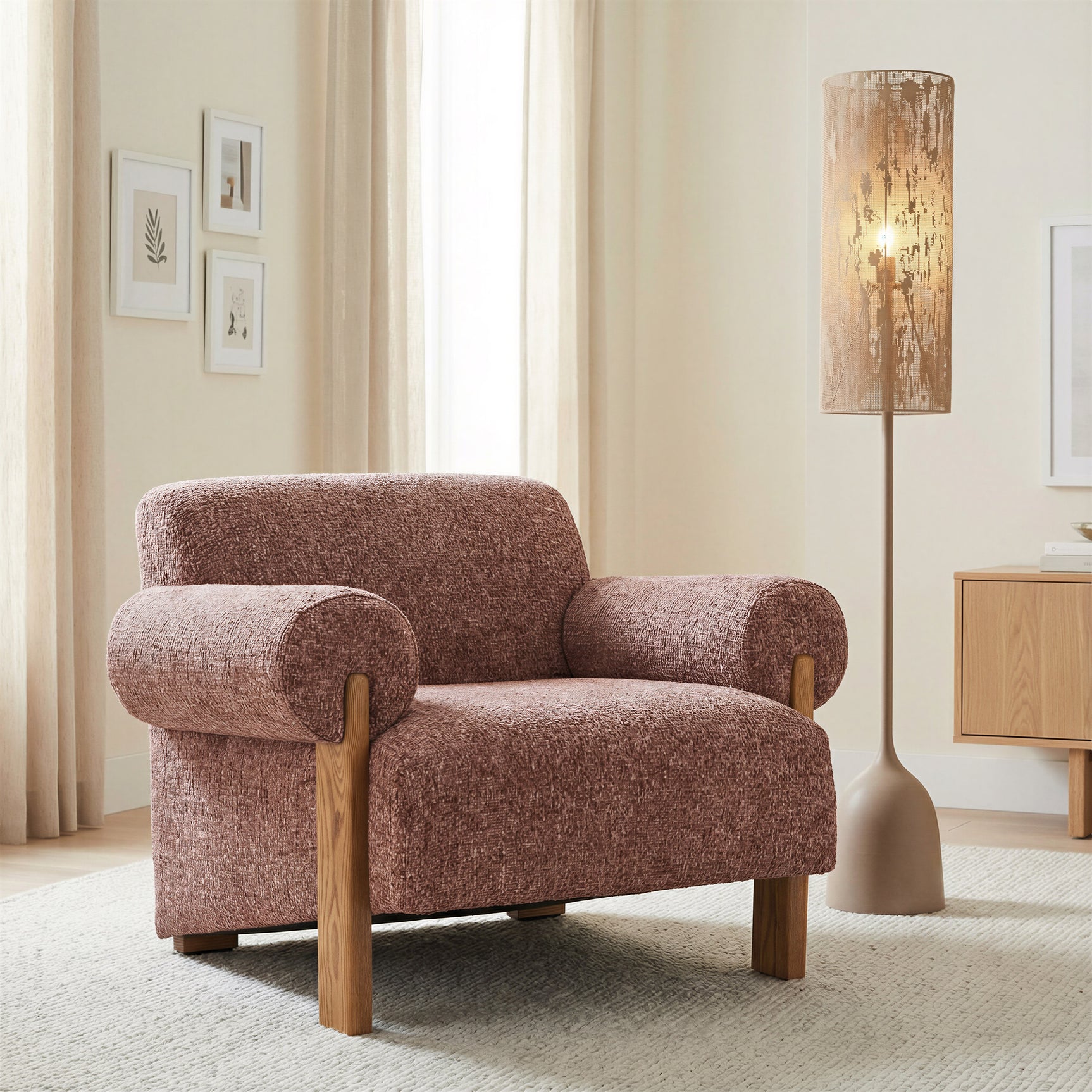 Verity Copper Accent Chair - Ornate Home