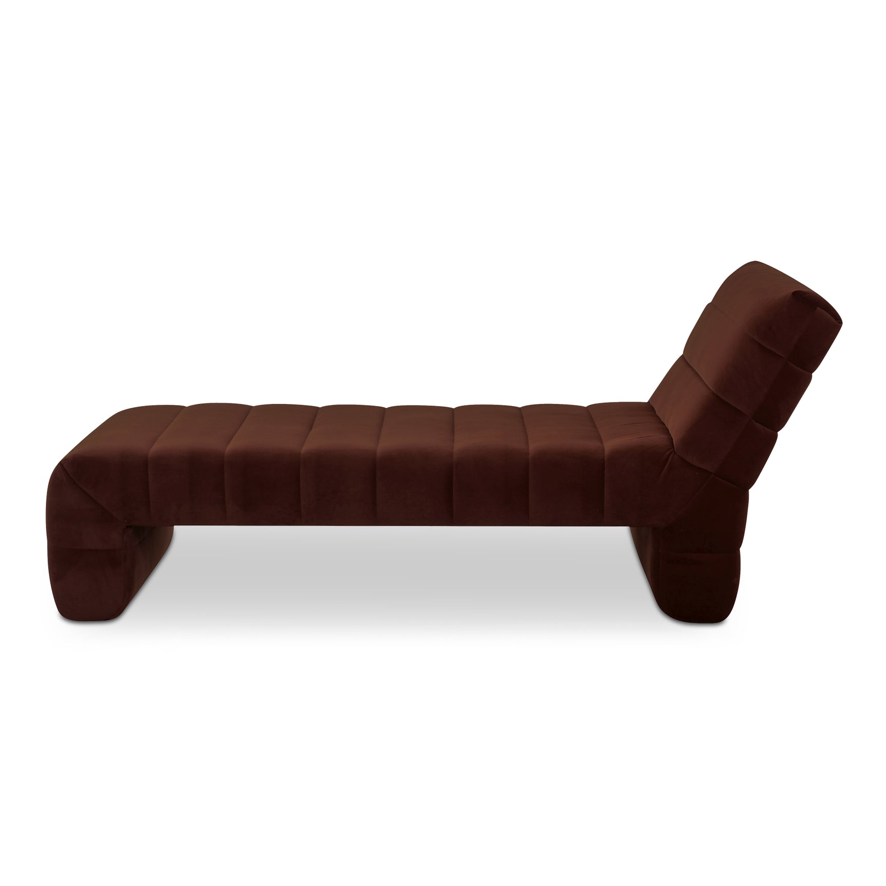 Verity Warm Brown Chaise - Ornate Home