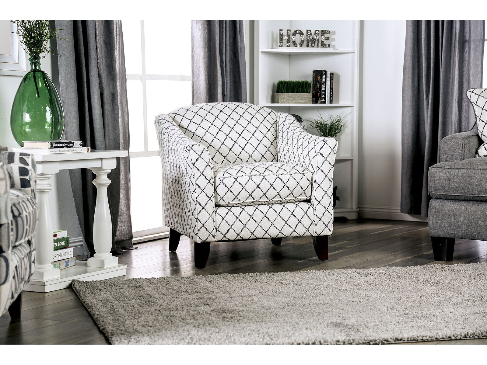 Verne Diamond Chair - Ornate Home
