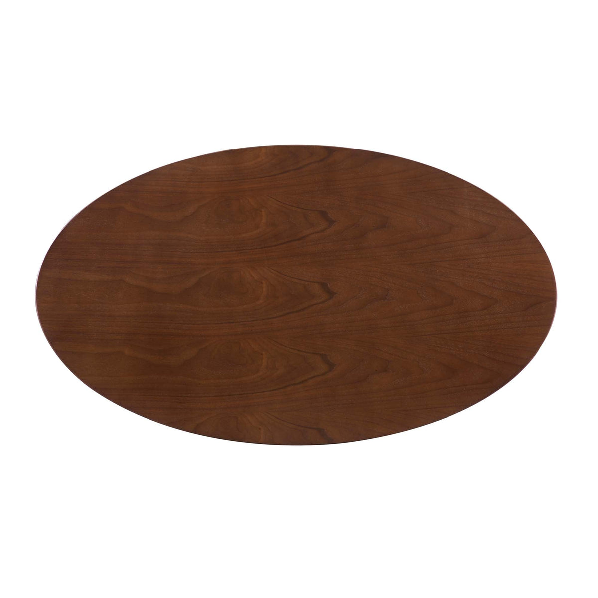 Verne Gold/Walnut 48" Oval Dining Table - Ornate Home