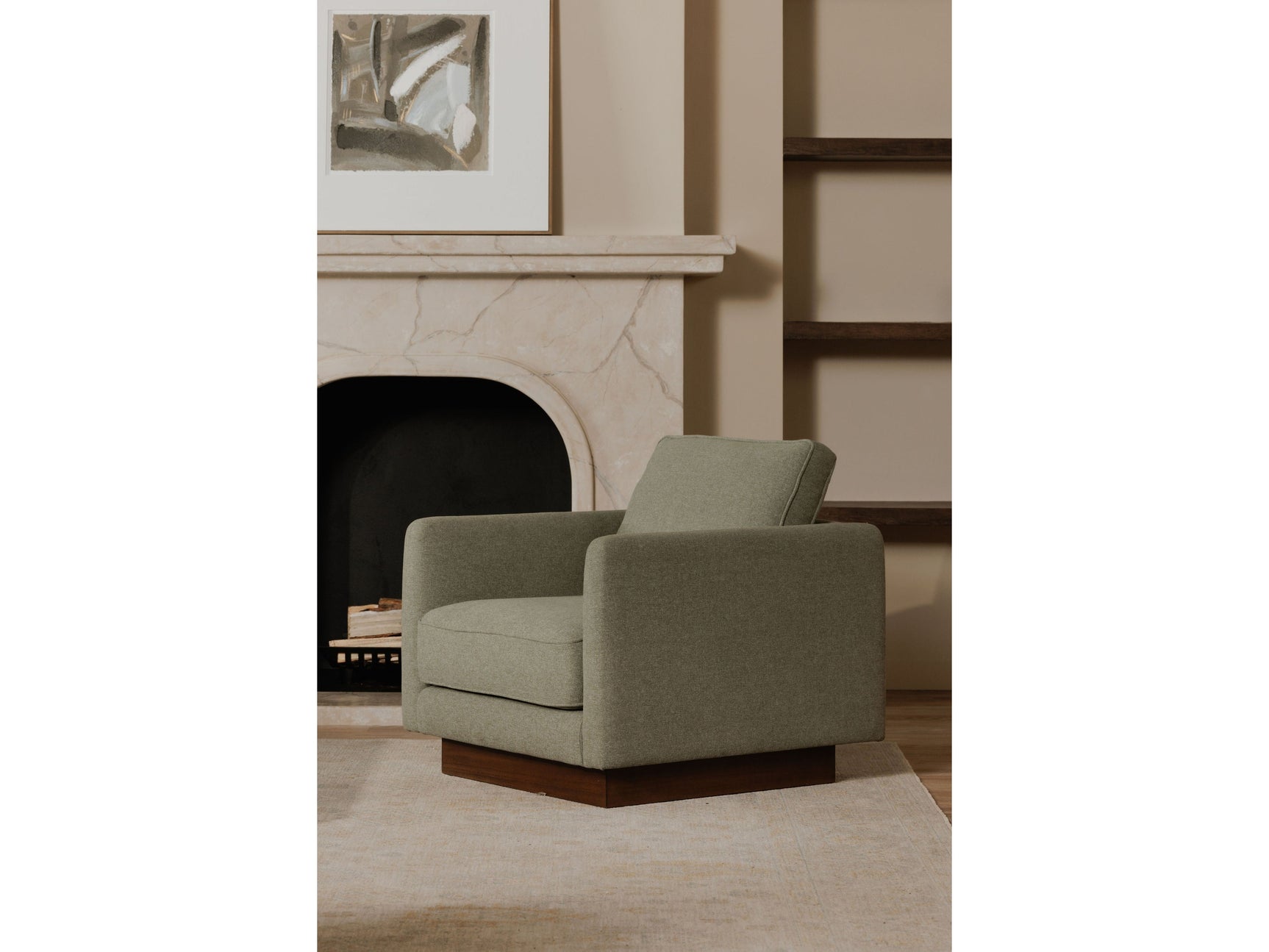 Vernon Sage Accent Chair - Ornate Home