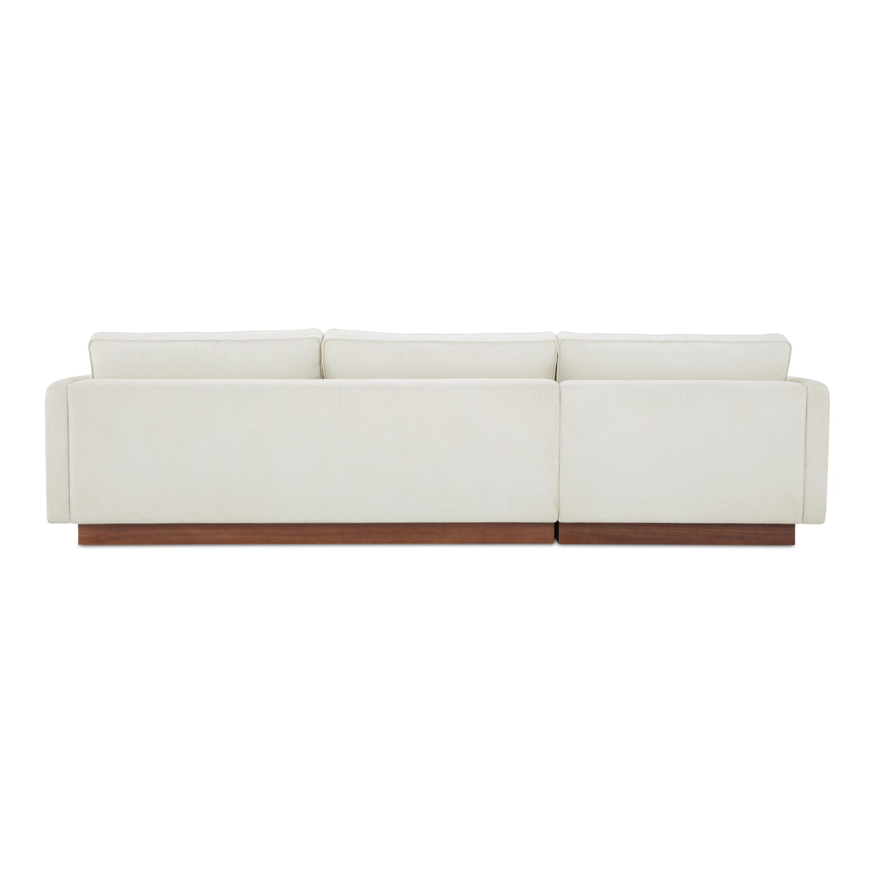 Vernon White Left Sectional - Ornate Home