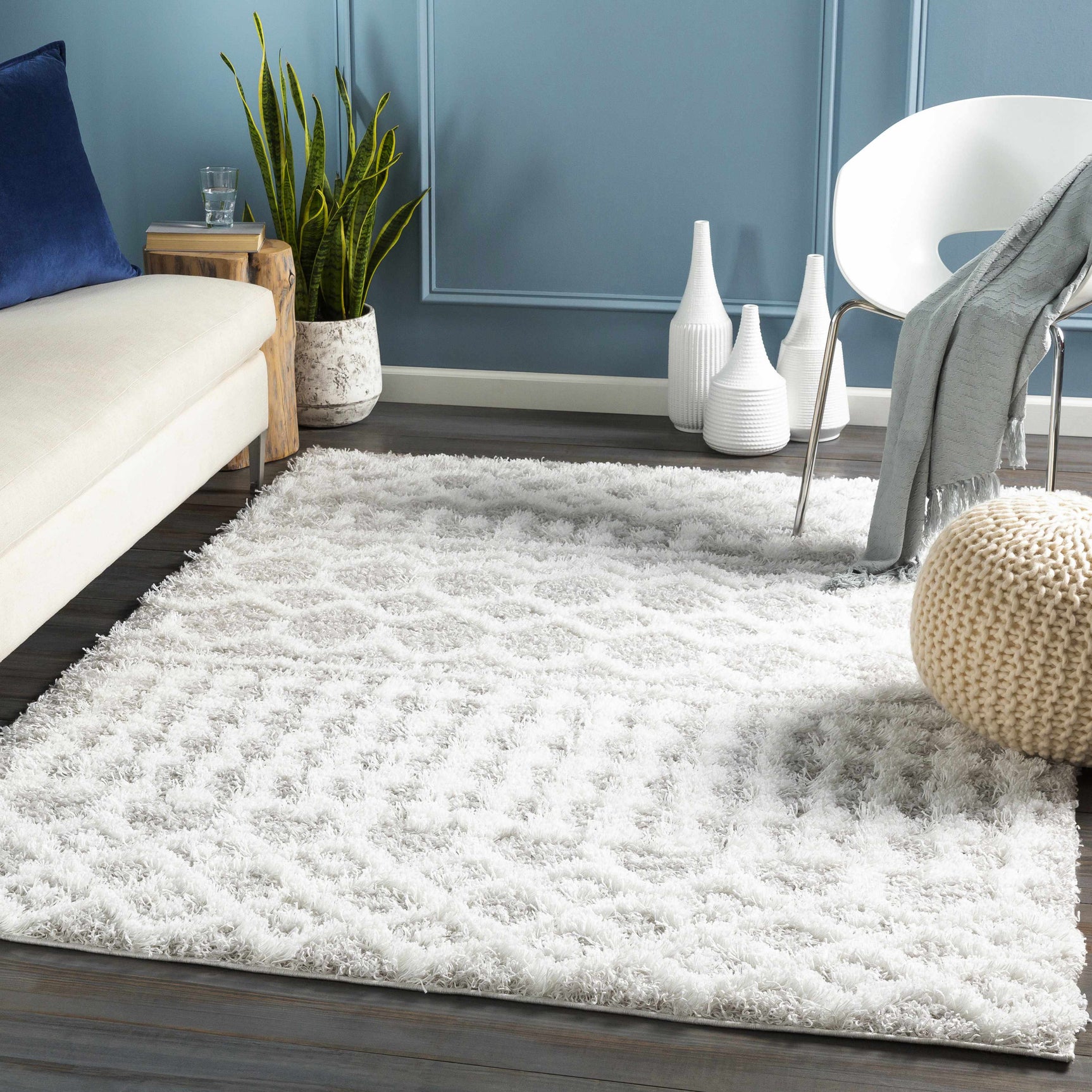 Vernonburg Shag Area Rug - Ornate Home