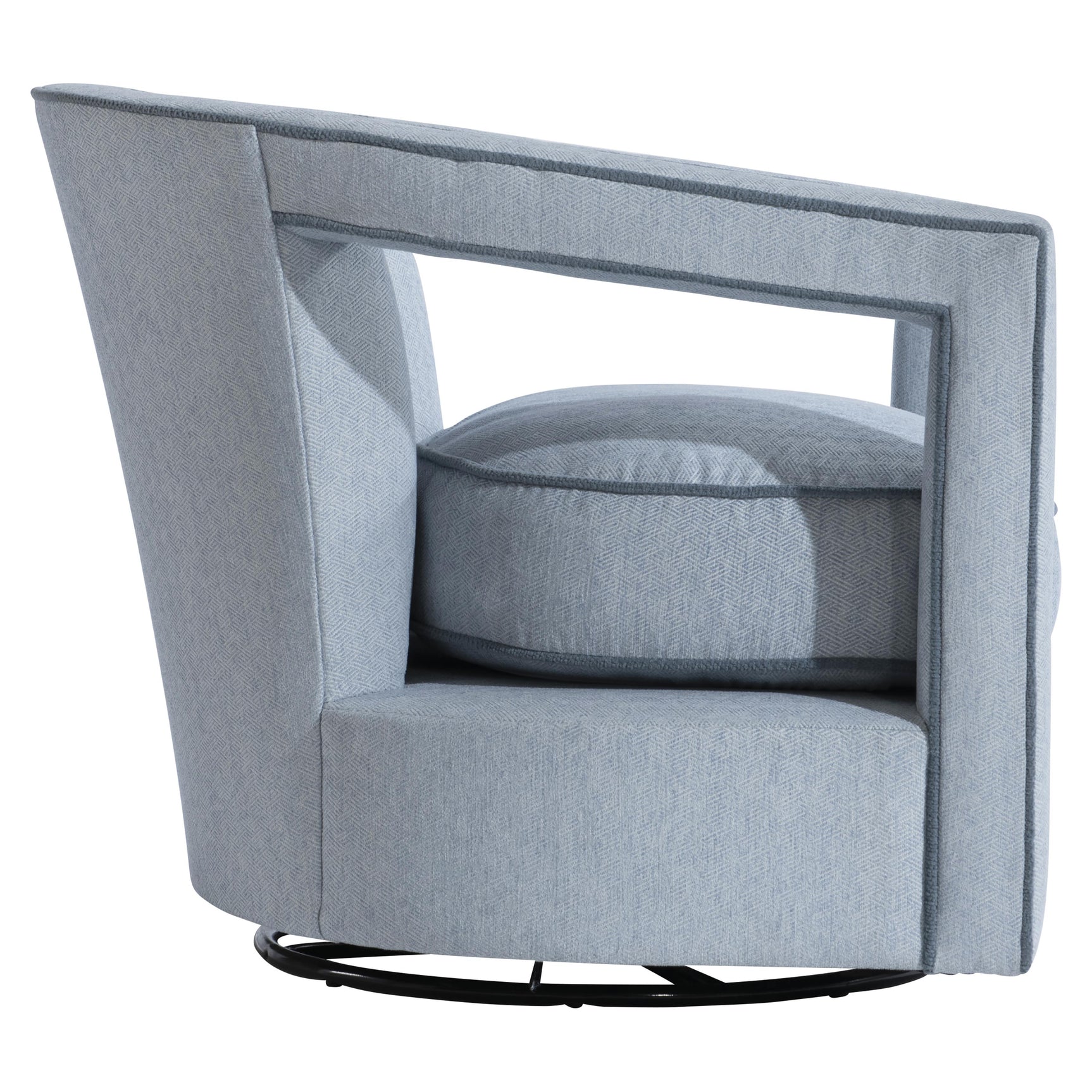 Vero Blue Outdoor Swivel Chair - Ornate Home