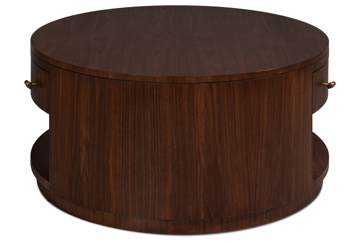 Vero Dark Walnut Cocktail Table - Ornate Home