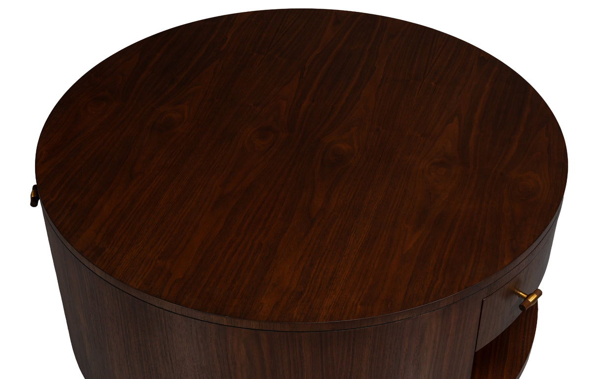Vero Dark Walnut Cocktail Table - Ornate Home