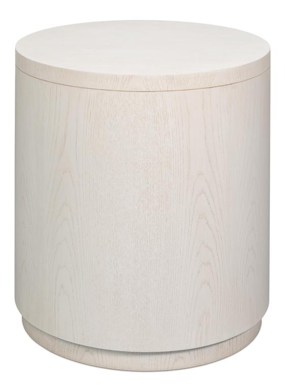 Vero White Side Table - Ornate Home