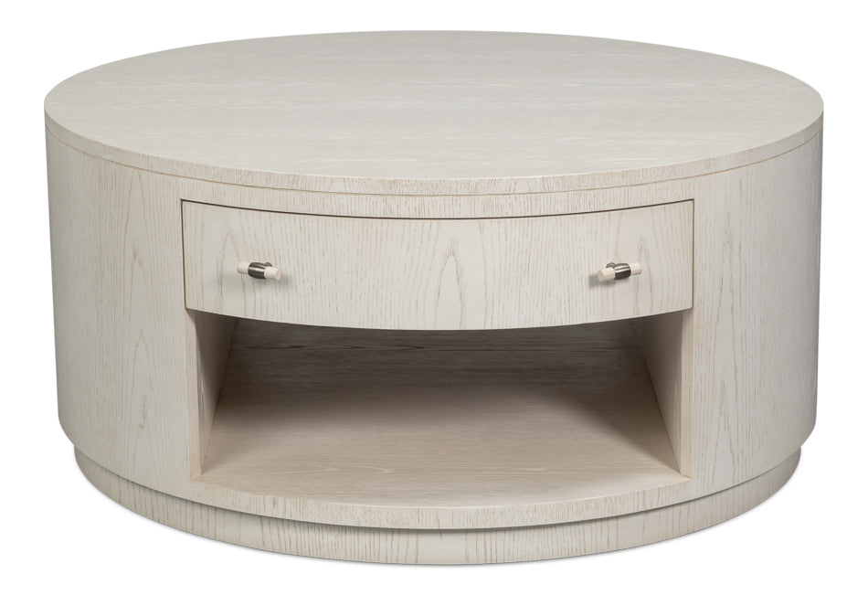 Vero Working White Cocktail Table - Ornate Home