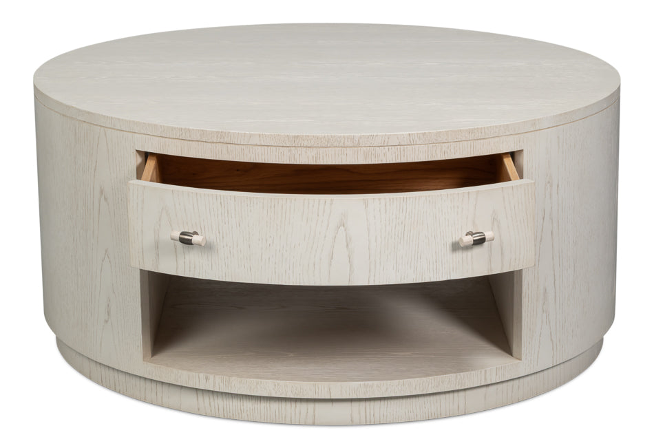 Vero Working White Cocktail Table - Ornate Home