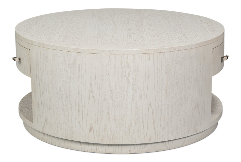 Vero Working White Cocktail Table - Ornate Home