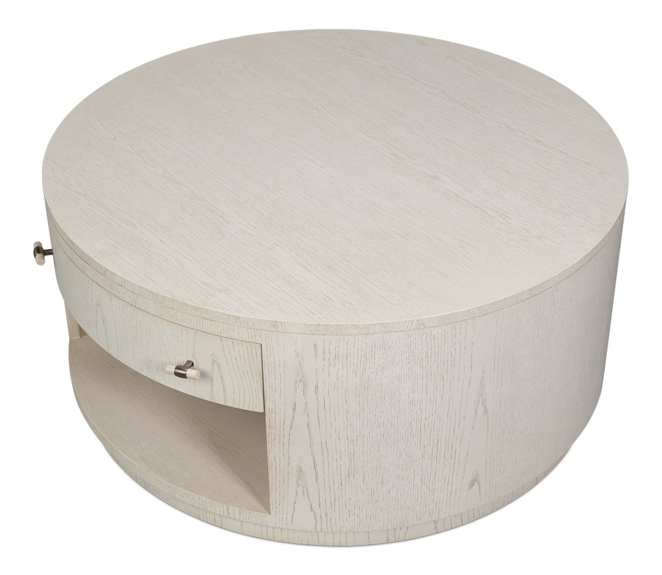 Vero Working White Cocktail Table - Ornate Home