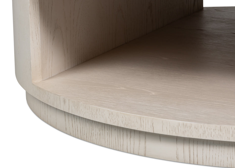 Vero Working White Cocktail Table - Ornate Home