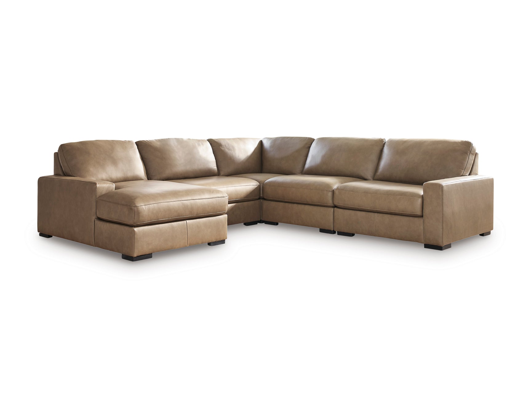 Veronella Sahara 5-Piece Sectional with Left Chaise - Ornate Home