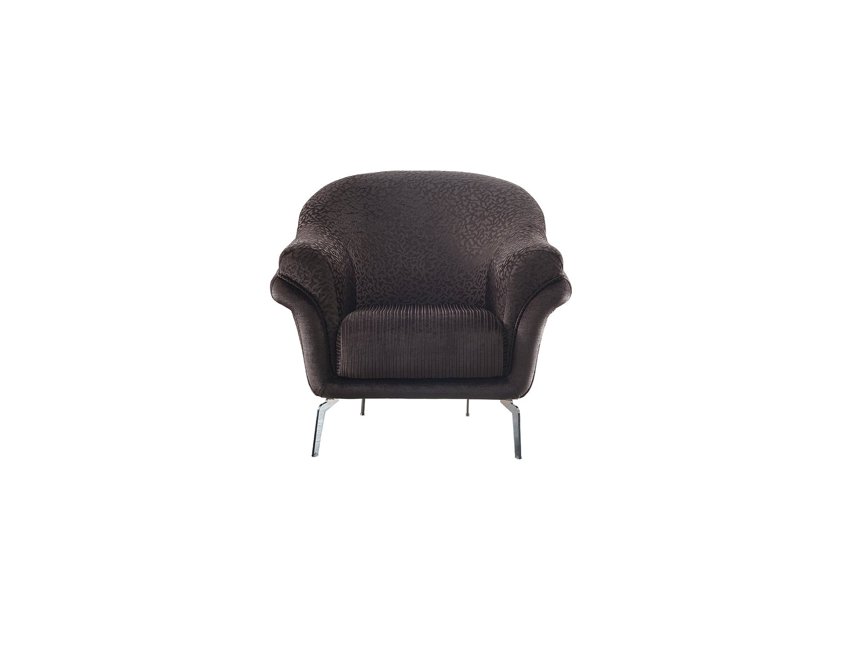 Versace Dark Grey 3-pieces (Sofa & Loveseat & Chair) Living Room Set