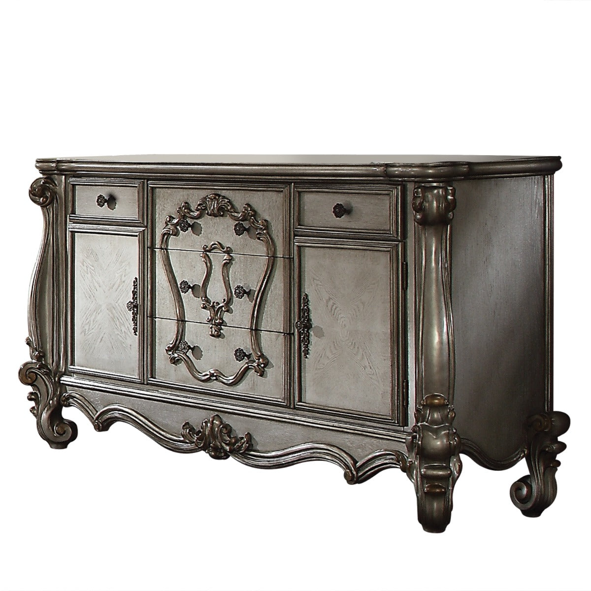 Versailles Antique Platinum Dresser - Ornate Home