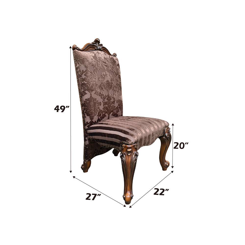 Versailles Light Brown Side Chair (Set of 2) - Ornate Home
