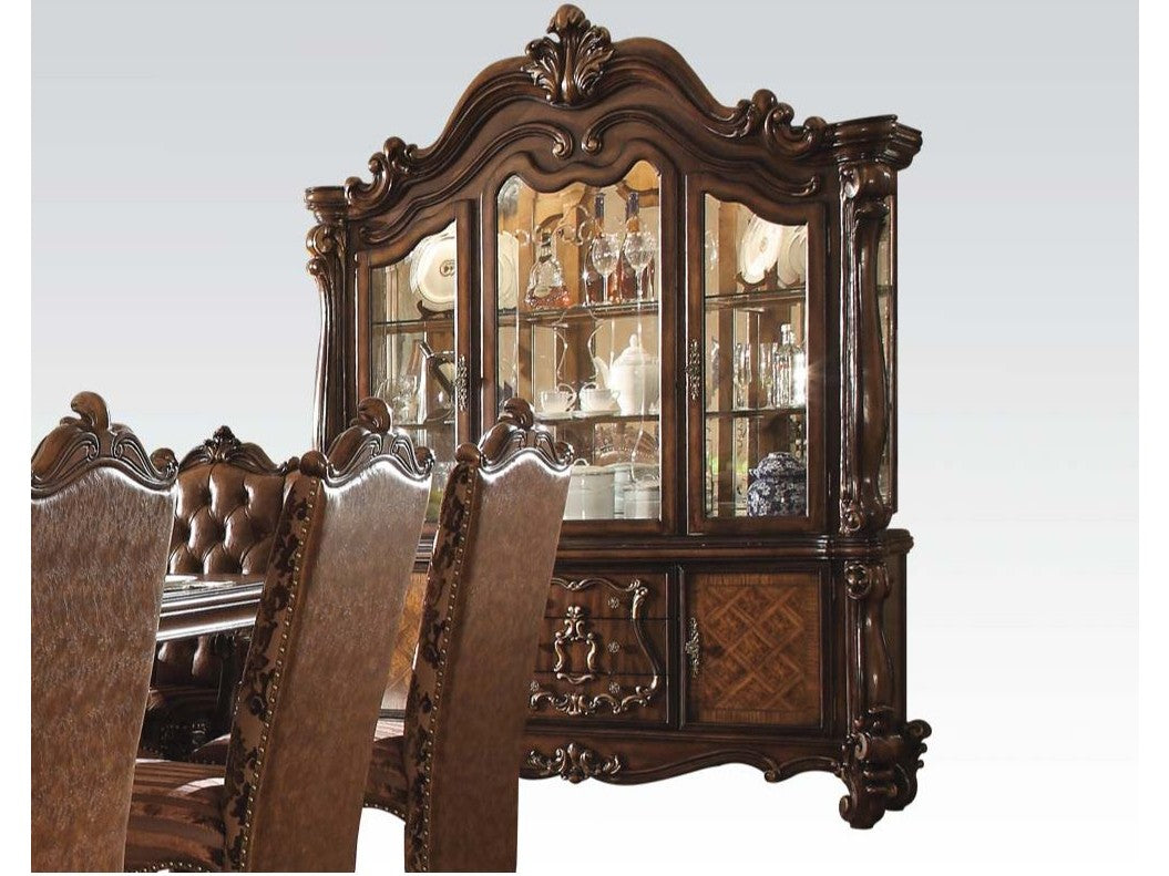 Versailles Oak Hutch & Buffet - Ornate Home