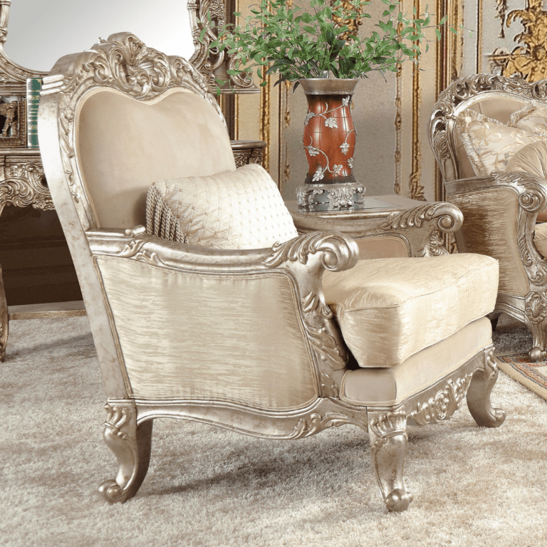 Versailles Royale Champagne Gold Chair / HD-C8925 - Ornate Home