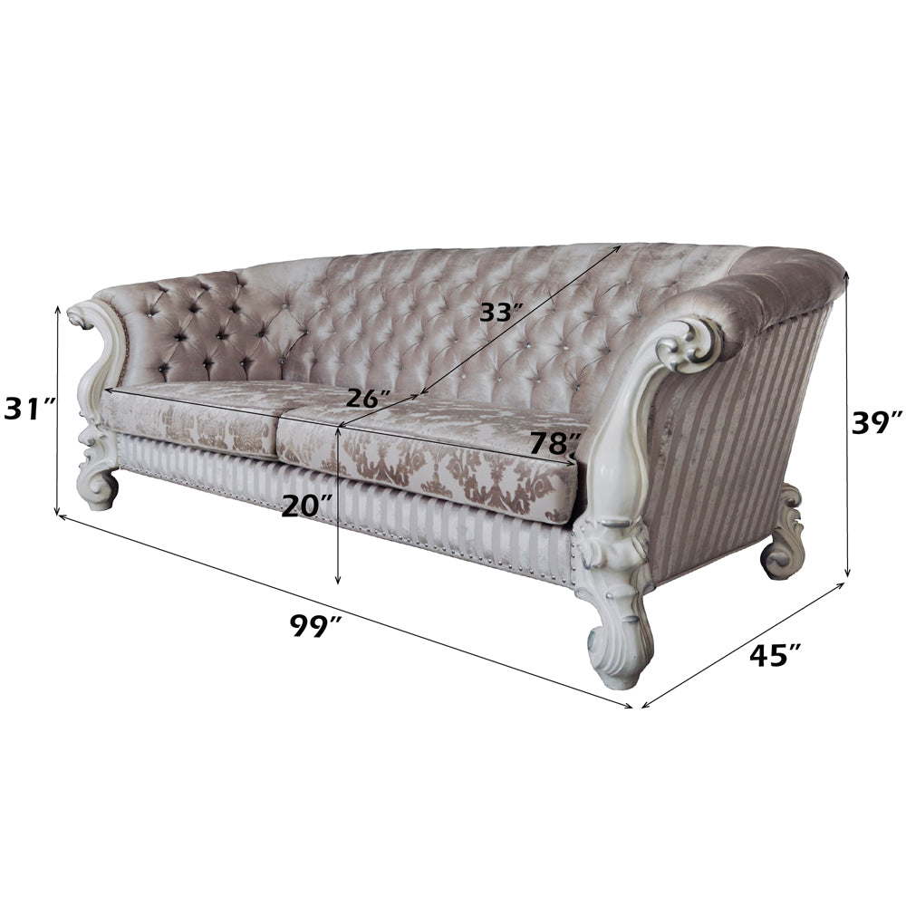 Versailles Sofa W/7 Pillows - Ornate Home