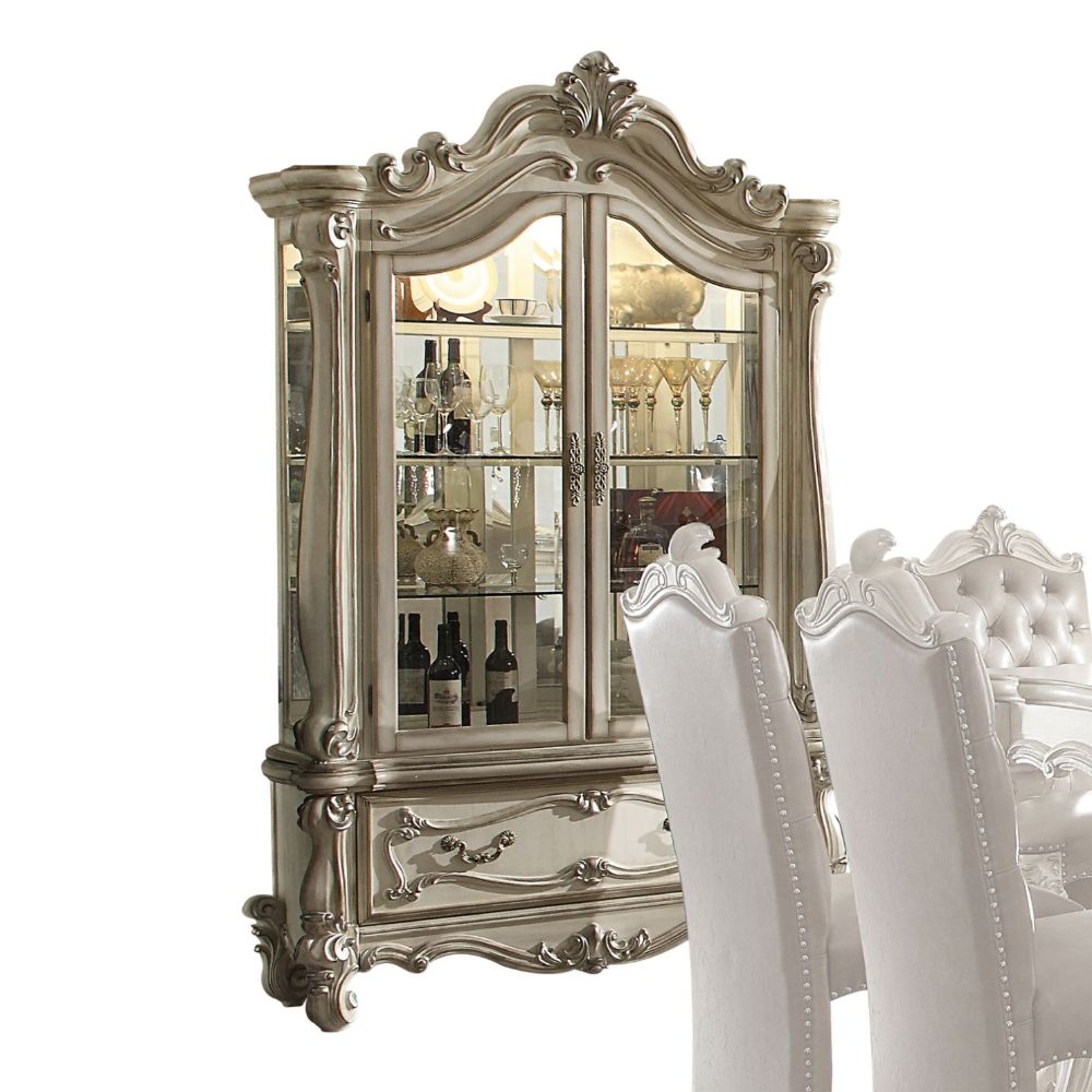 Versailles White Curio - Ornate Home