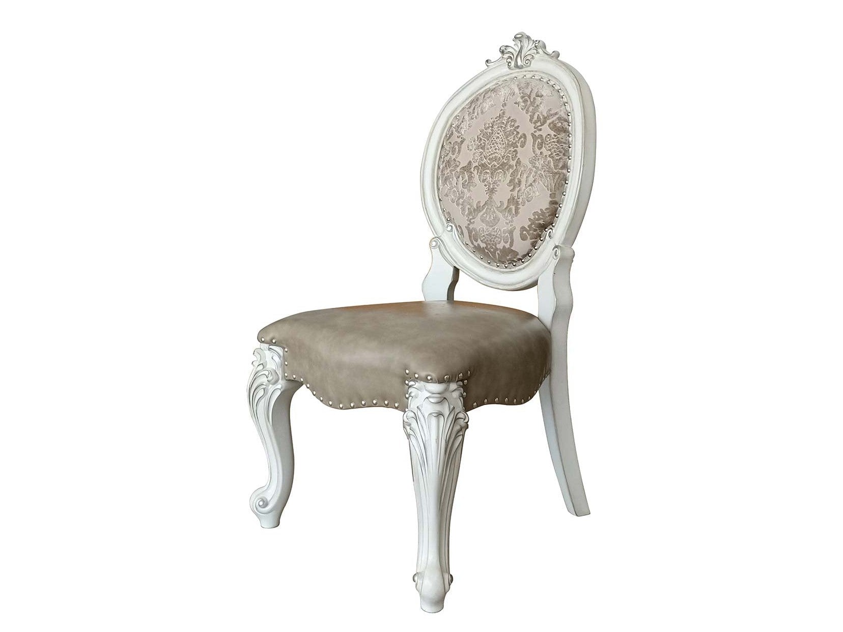 Versailles White Side Chair (Set of 2) - Ornate Home