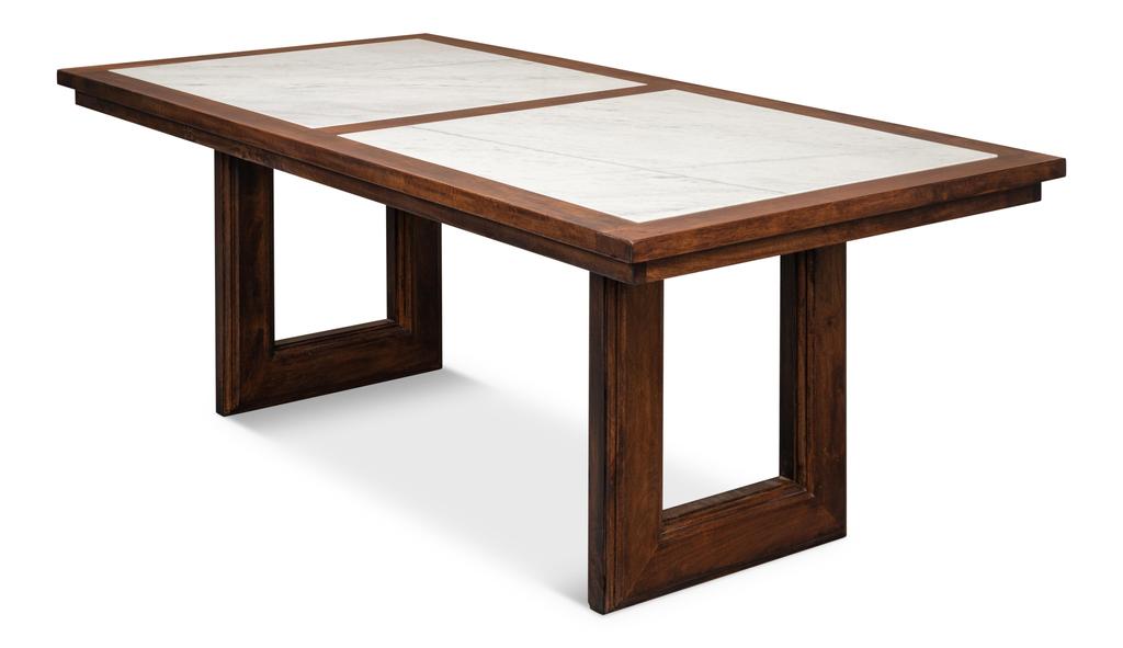 Versatilis Brown Dining Table - Ornate Home