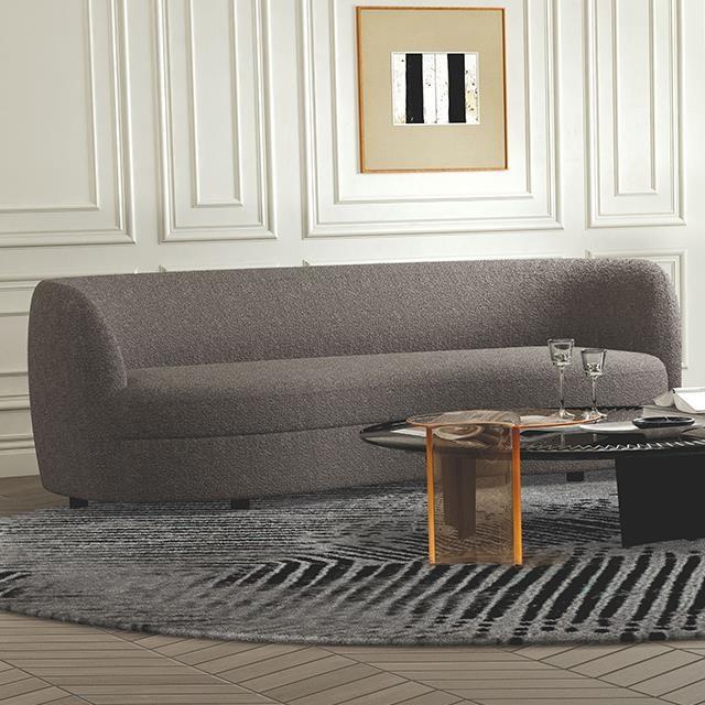 Versoix Charcoal Gray Sofa & Loveseat - Ornate Home