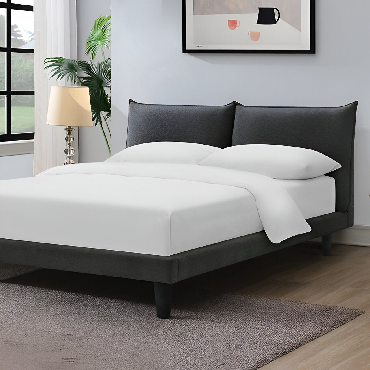 Verwood Gray Queen Bed - Ornate Home