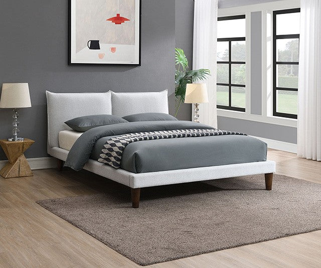 Verwood Light Gray E.King Bed - Ornate Home